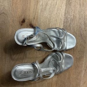 Tods high heeled sandals 36.5